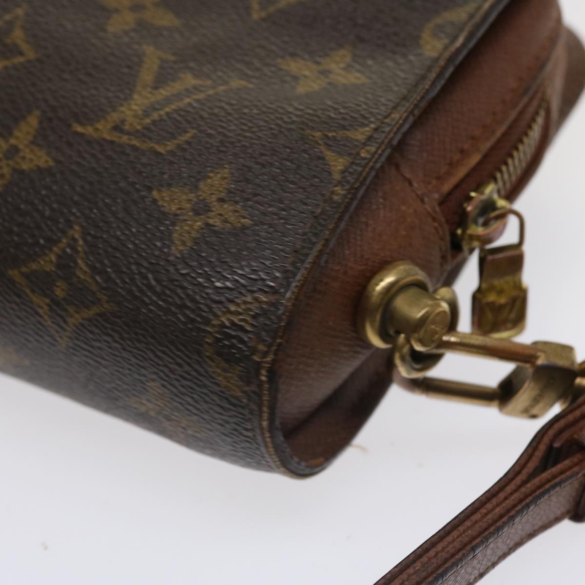 LOUIS VUITTON Monogram Orsay Clutch Bag M51790 LV Auth 36037