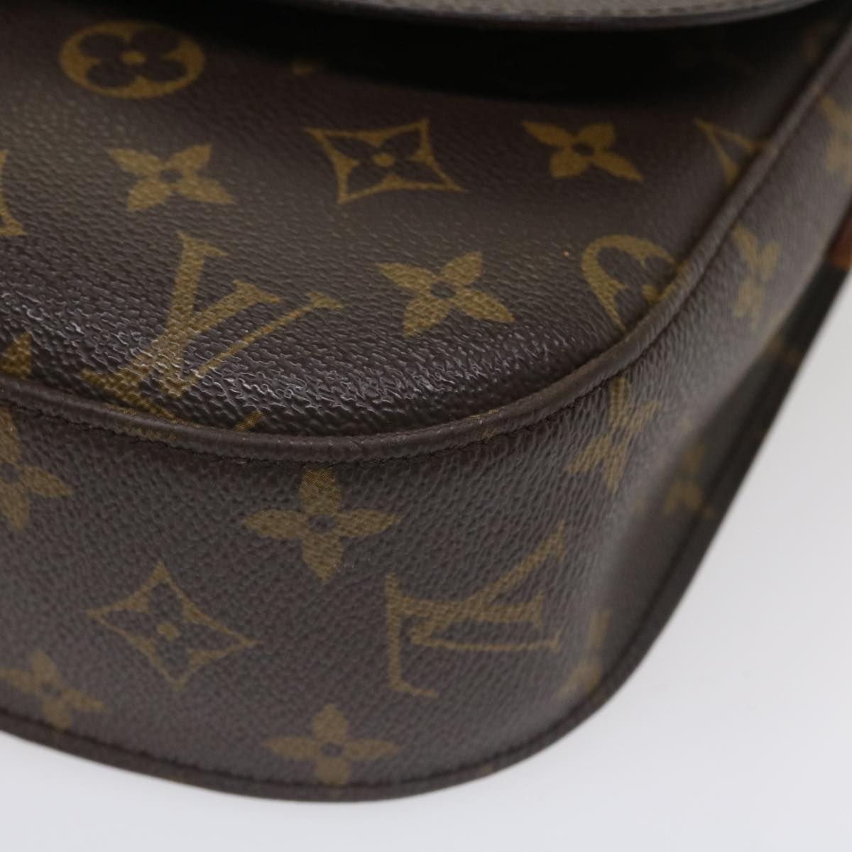 LOUIS VUITTON Monogram Saint Cloud GM Shoulder Bag M51242 LV Auth 36045