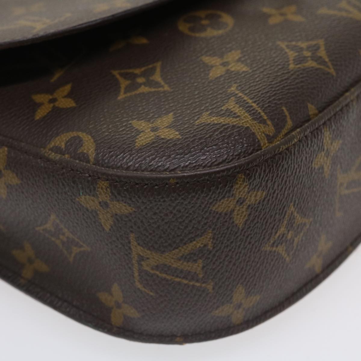 LOUIS VUITTON Monogram Saint Cloud GM Shoulder Bag M51242 LV Auth 36045