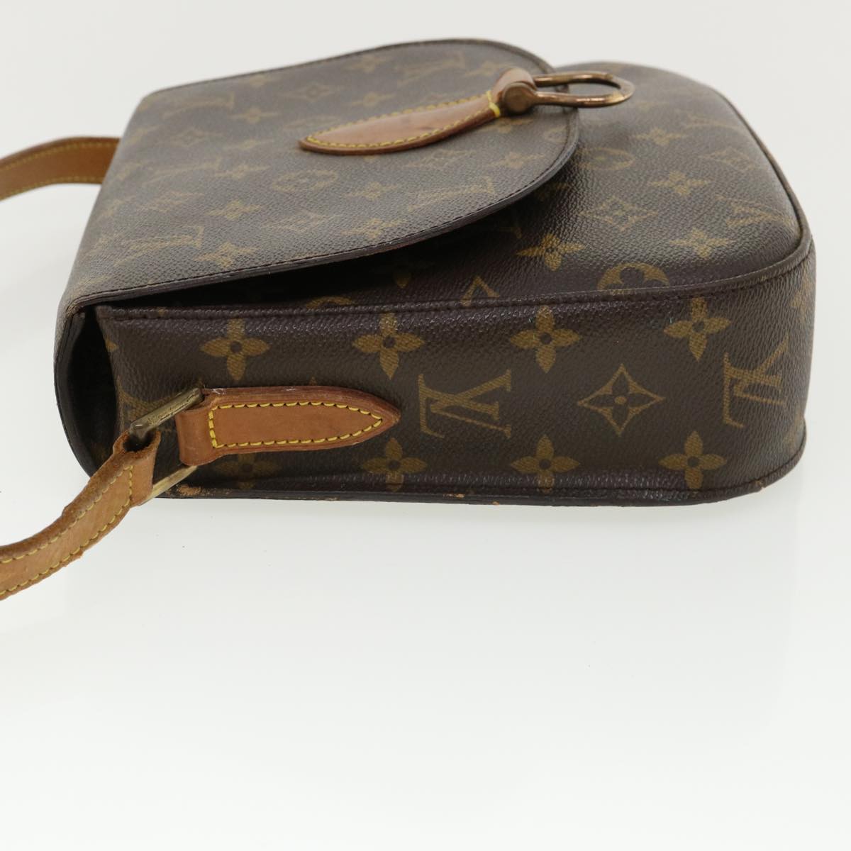 LOUIS VUITTON Monogram Saint Cloud GM Shoulder Bag M51242 LV Auth 36045