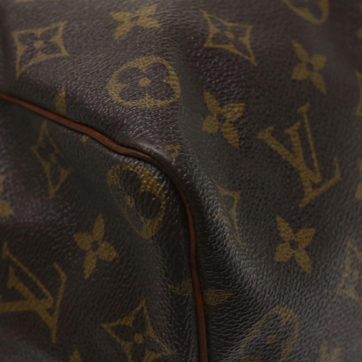 LOUIS VUITTON Monogram Speedy 35 Hand Bag M41524 LV Auth 36047