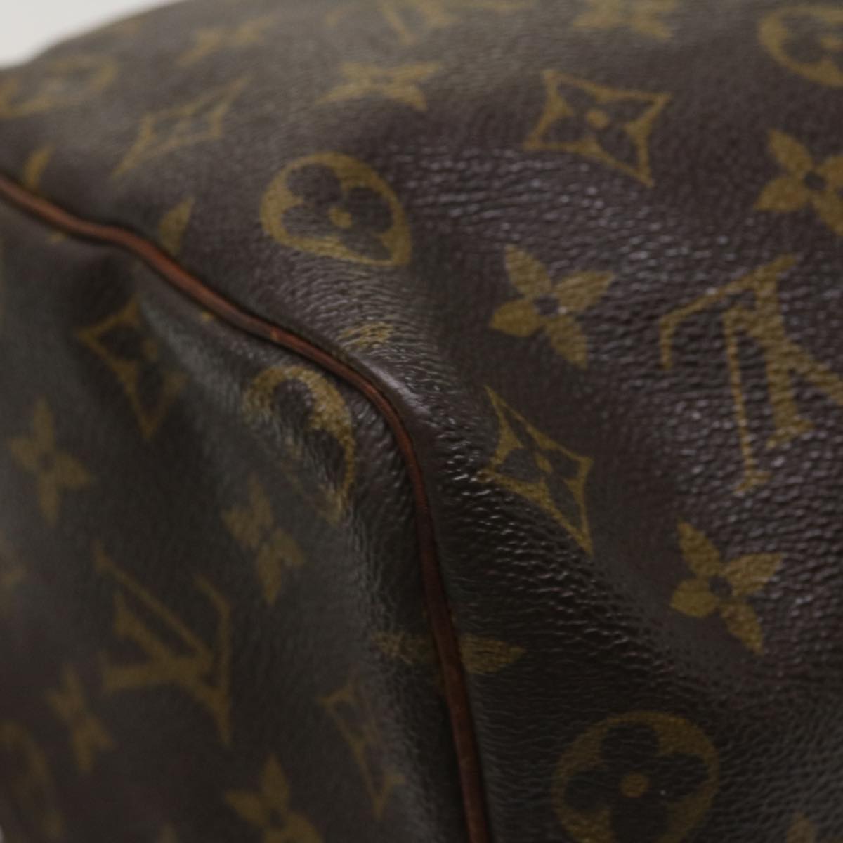 LOUIS VUITTON Monogram Speedy 35 Hand Bag M41524 LV Auth 36047