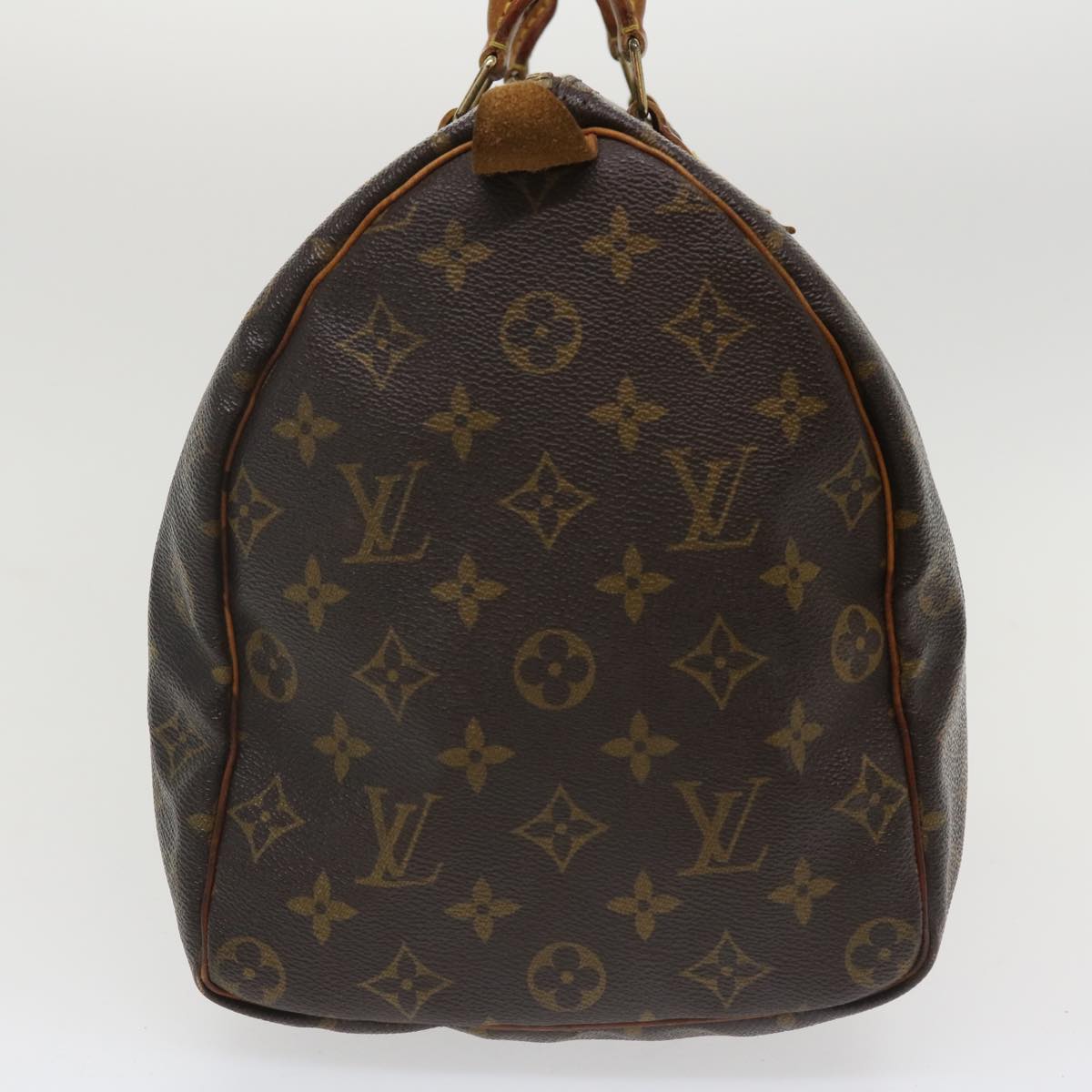 LOUIS VUITTON Monogram Speedy 35 Hand Bag M41524 LV Auth 36047