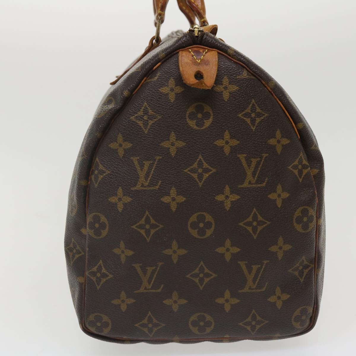 LOUIS VUITTON Monogram Speedy 35 Hand Bag M41524 LV Auth 36047