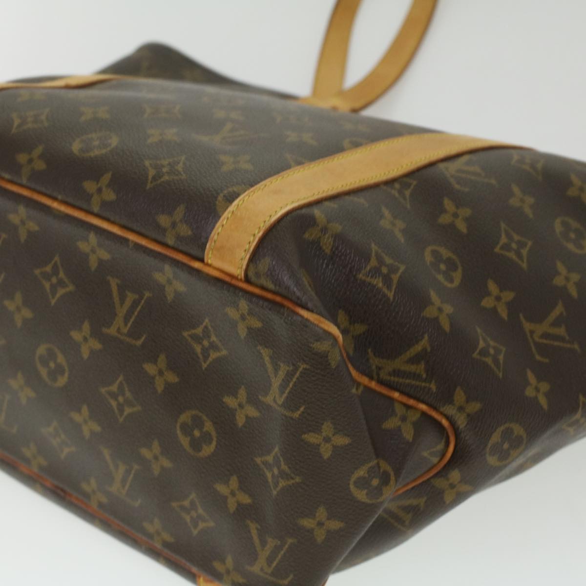 LOUIS VUITTON Monogram Sac Shopping Tote Bag M51108 LV Auth 36049