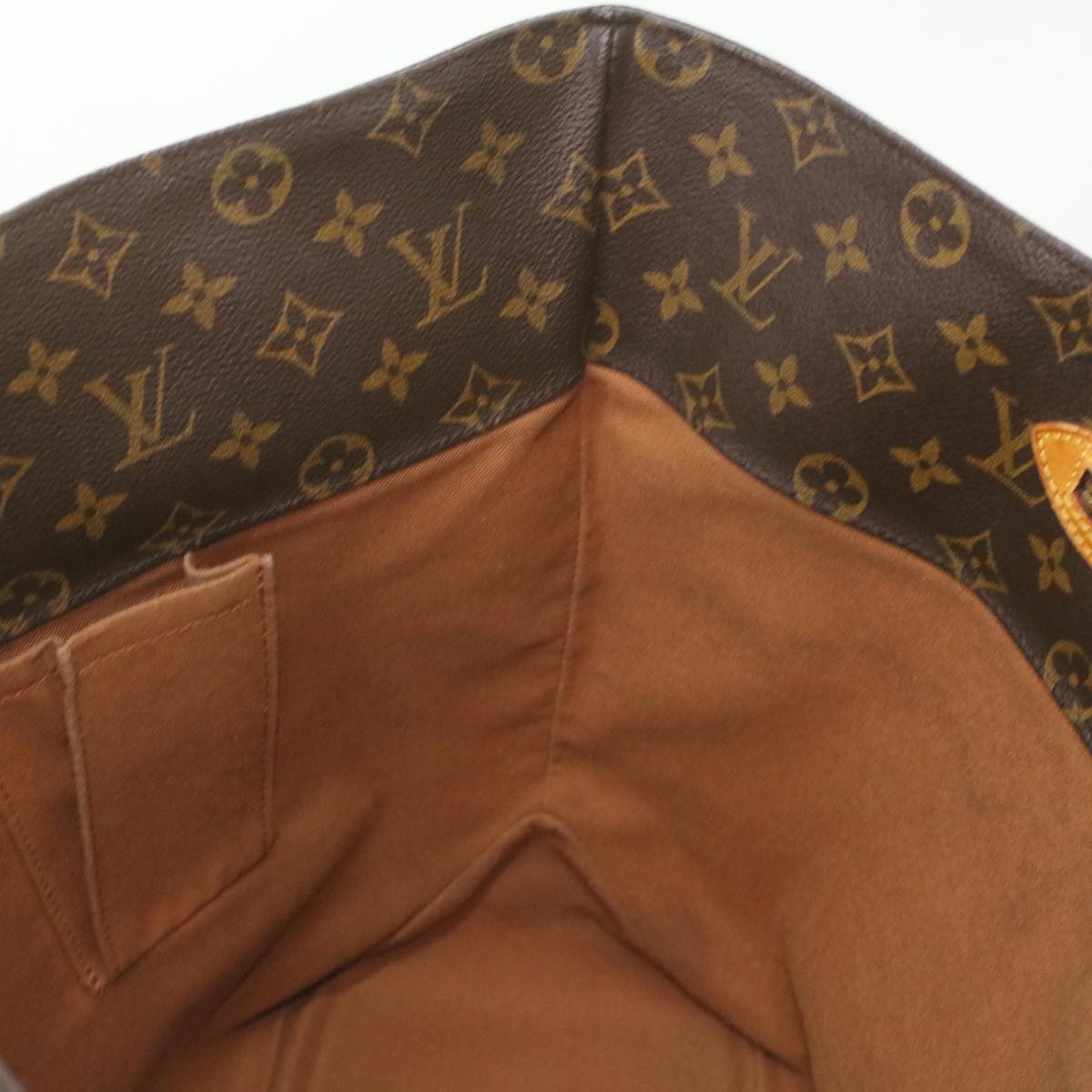 LOUIS VUITTON Monogram Sac Shopping Tote Bag M51108 LV Auth 36049