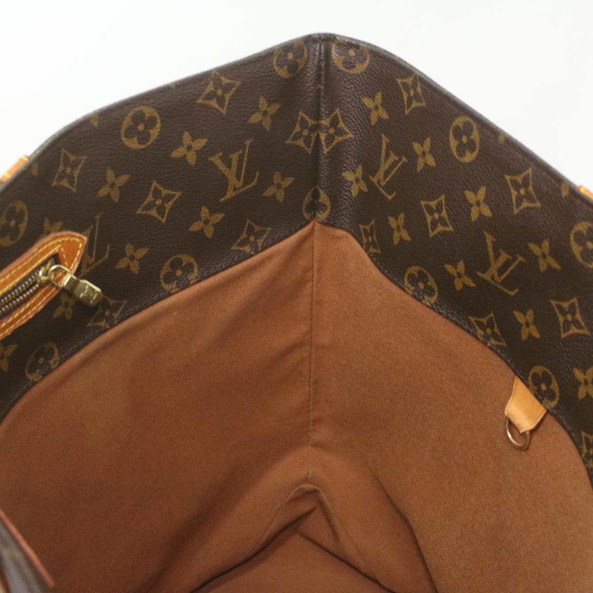 LOUIS VUITTON Monogram Sac Shopping Tote Bag M51108 LV Auth 36049