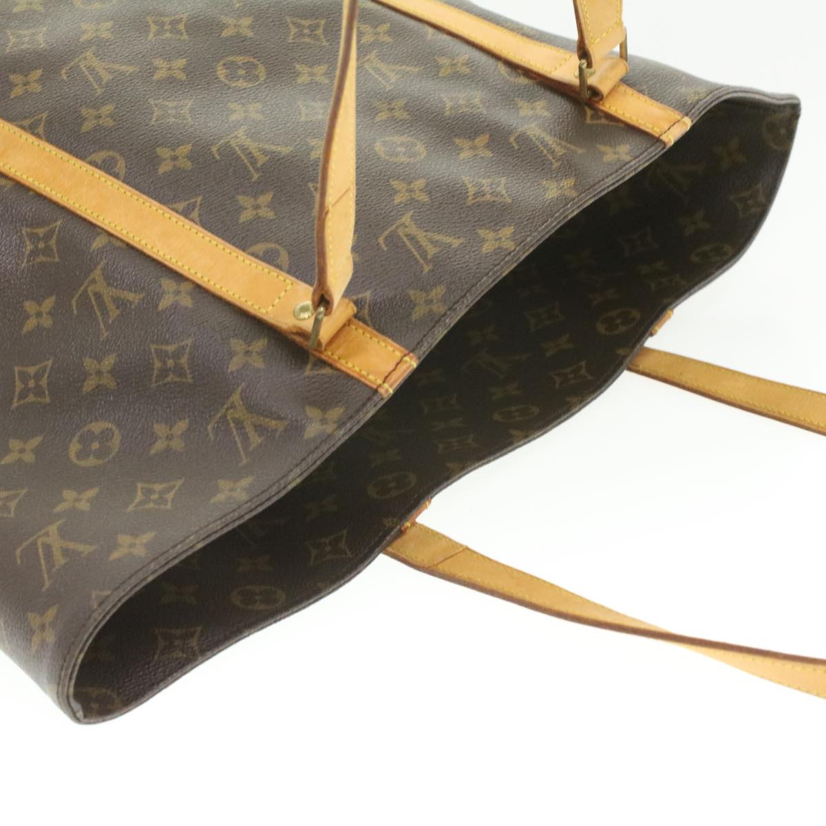 LOUIS VUITTON Monogram Sac Shopping Tote Bag M51108 LV Auth 36049