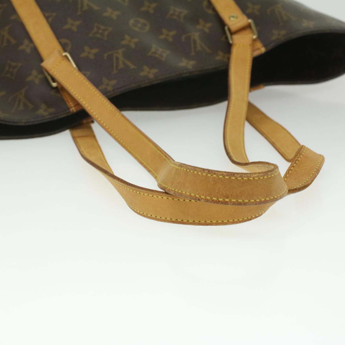 LOUIS VUITTON Monogram Sac Shopping Tote Bag M51108 LV Auth 36049