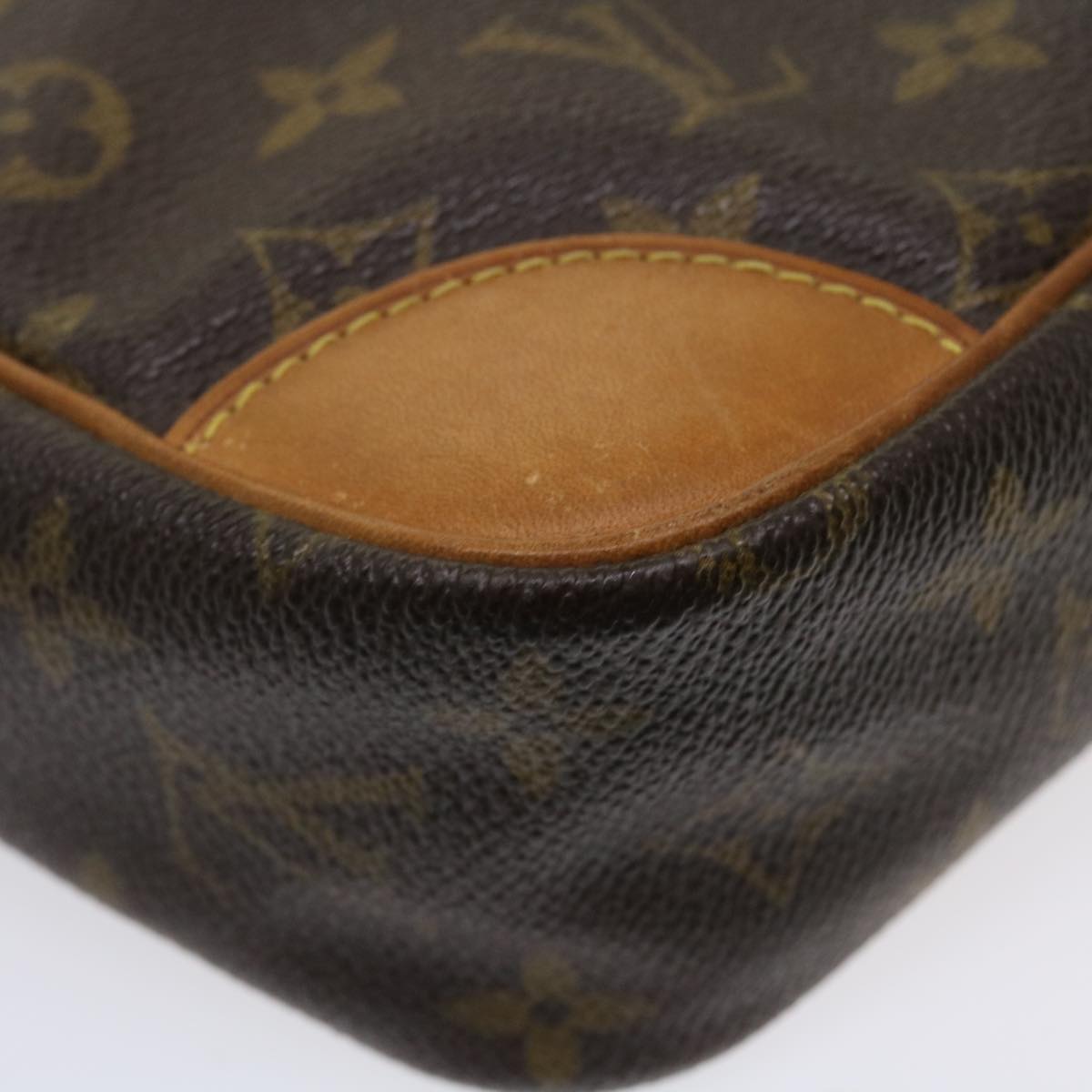 LOUIS VUITTON Monogram Compiegne 28 Clutch Bag M51845 LV Auth 36050