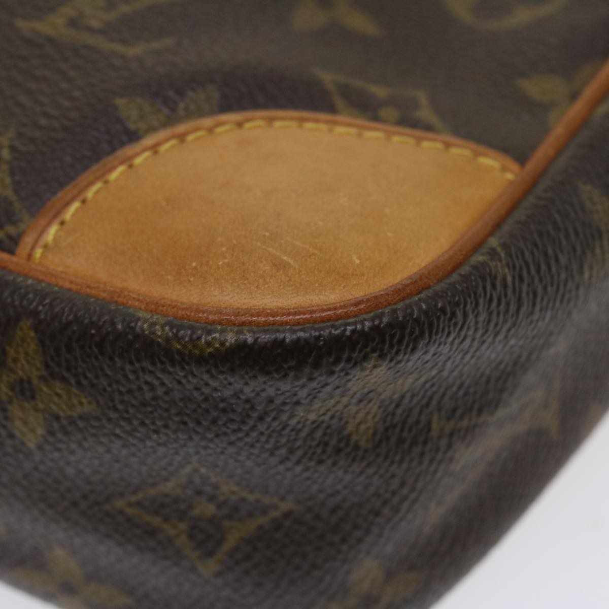 LOUIS VUITTON Monogram Compiegne 28 Clutch Bag M51845 LV Auth 36050