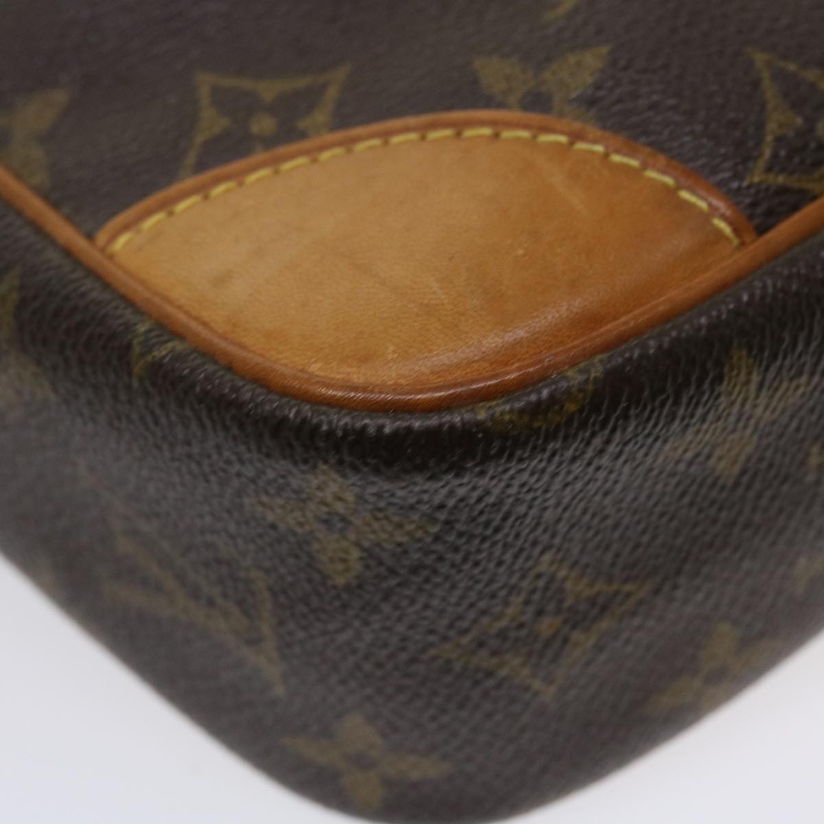 LOUIS VUITTON Monogram Compiegne 28 Clutch Bag M51845 LV Auth 36050