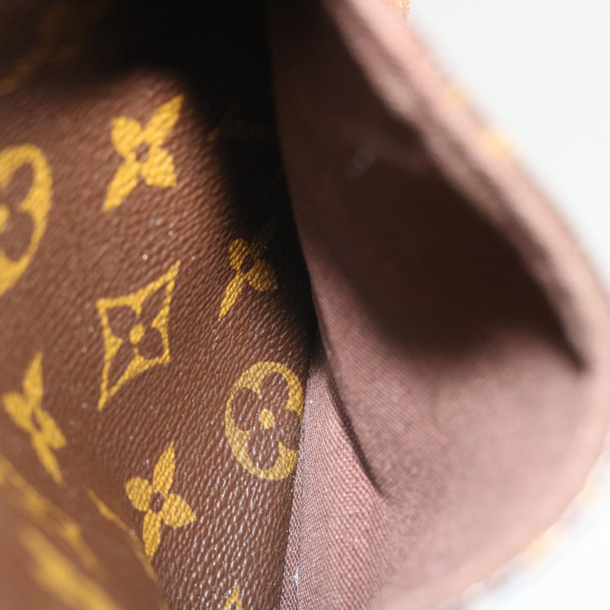 LOUIS VUITTON Monogram Menilmontant PM Shoulder Bag M40474 LV Auth 36053