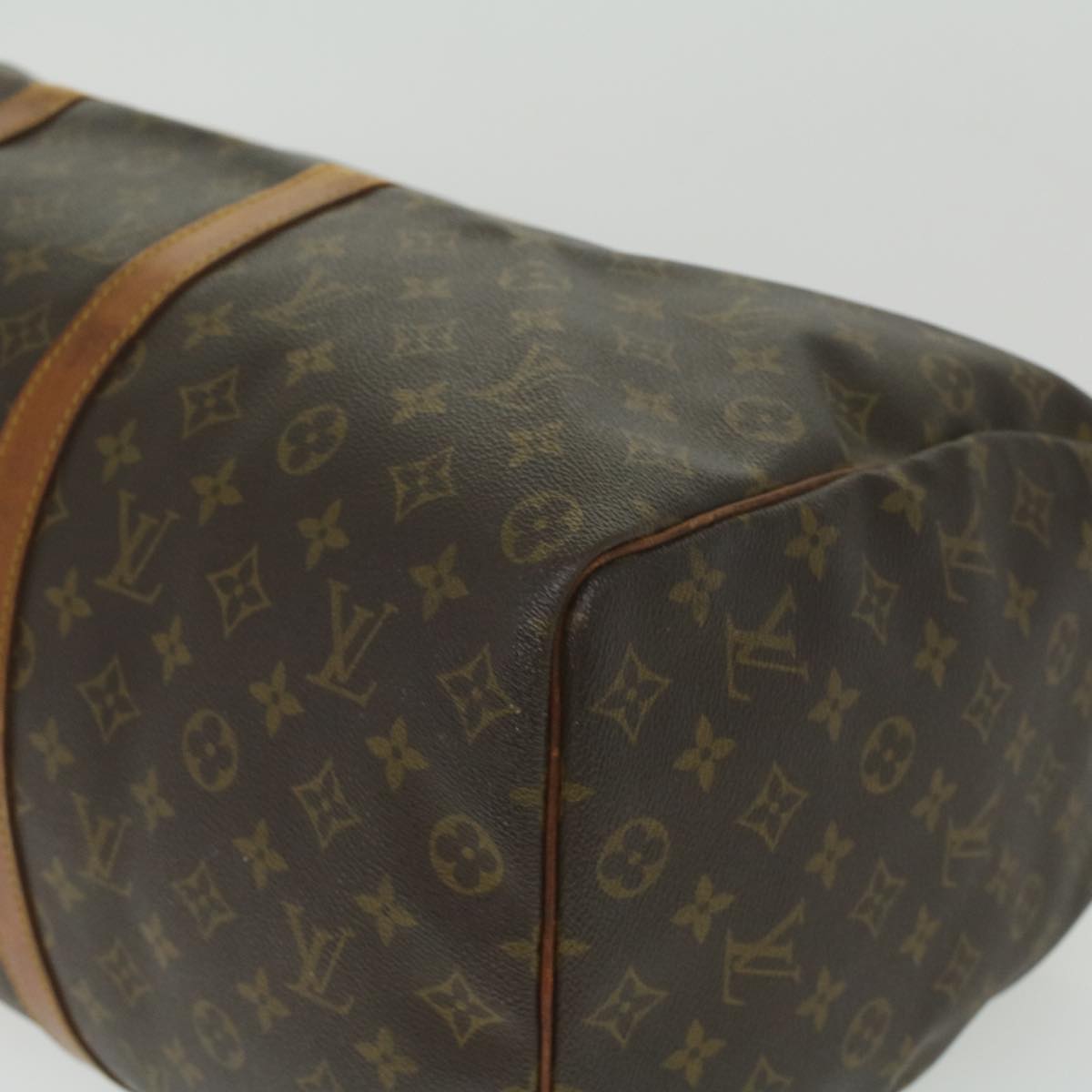 LOUIS VUITTON Monogram Keepall 50 Boston Bag M41426 LV Auth 36069