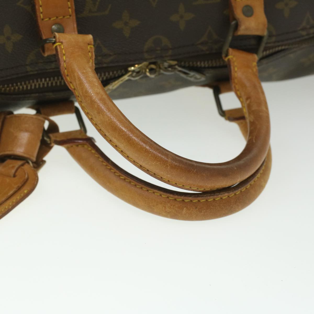 LOUIS VUITTON Monogram Keepall 50 Boston Bag M41426 LV Auth 36069