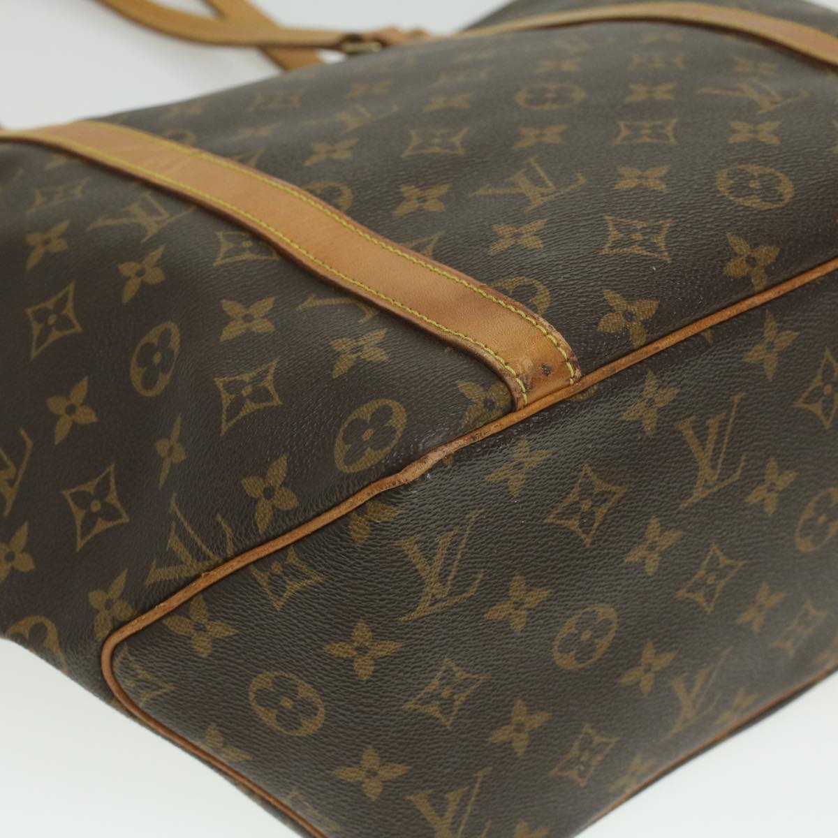 LOUIS VUITTON Monogram Sac Shopping Tote Bag M51108 LV Auth 36070