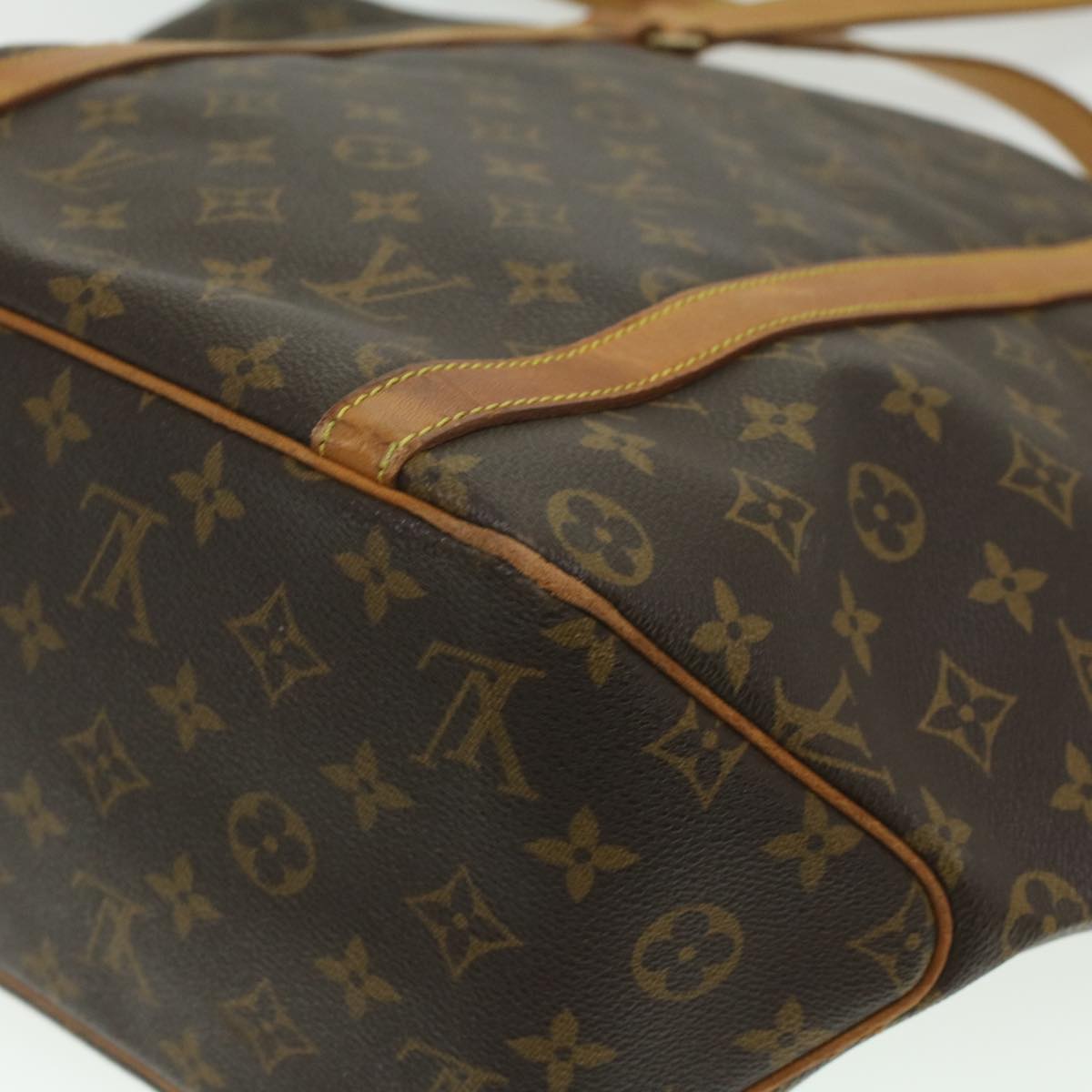 LOUIS VUITTON Monogram Sac Shopping Tote Bag M51108 LV Auth 36070