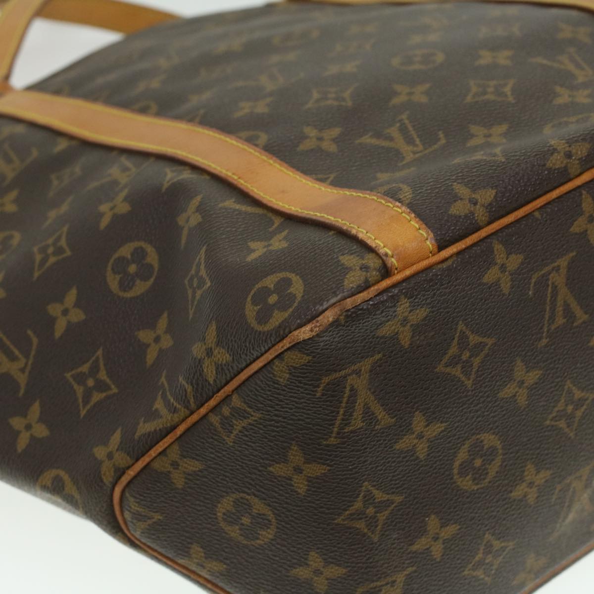 LOUIS VUITTON Monogram Sac Shopping Tote Bag M51108 LV Auth 36070