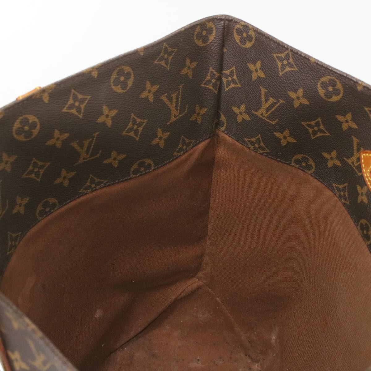 LOUIS VUITTON Monogram Sac Shopping Tote Bag M51108 LV Auth 36070