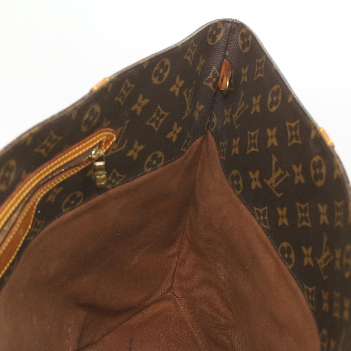 LOUIS VUITTON Monogram Sac Shopping Tote Bag M51108 LV Auth 36070