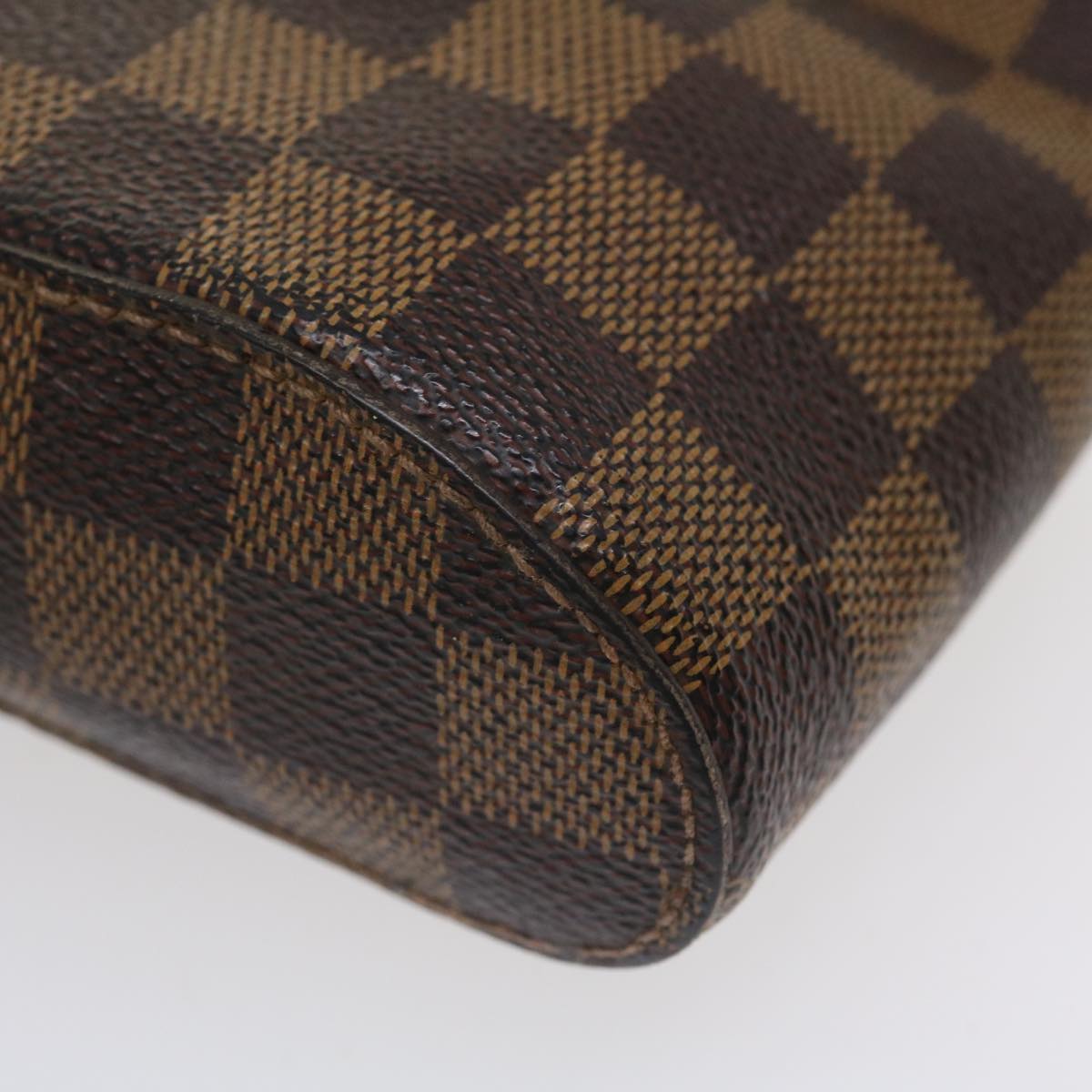 LOUIS VUITTON Damier Ebene Geronimos Shoulder Bag N51994 LV Auth 36079