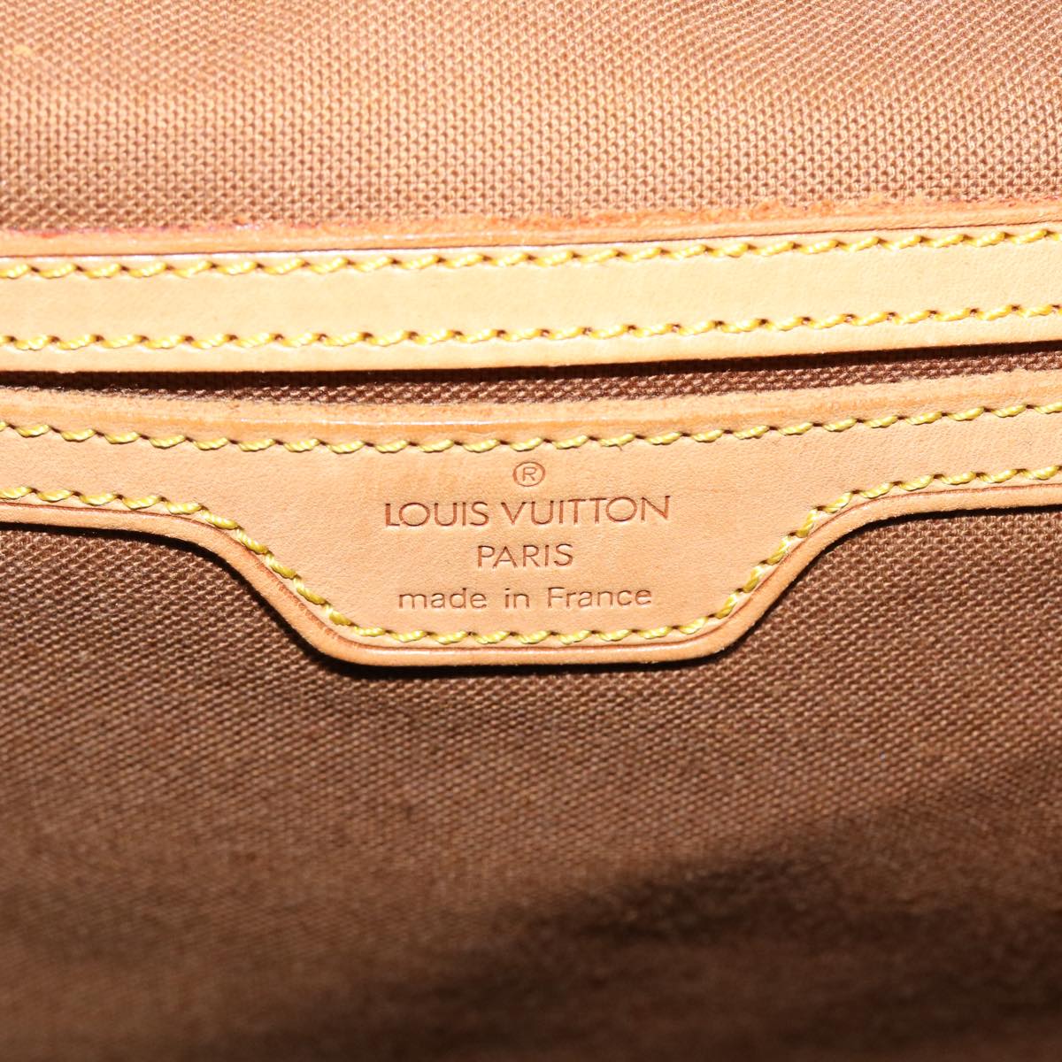 LOUIS VUITTON Monogram Montsouris GM Backpack M51135 LV Auth 36094