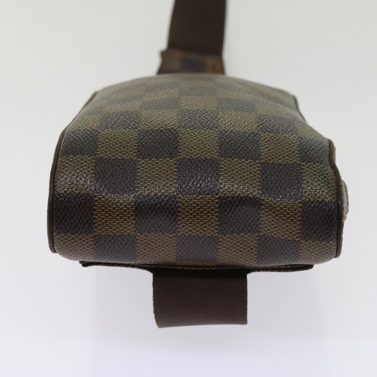 LOUIS VUITTON Damier Ebene Geronimos Shoulder Bag N51994 LV Auth 36095