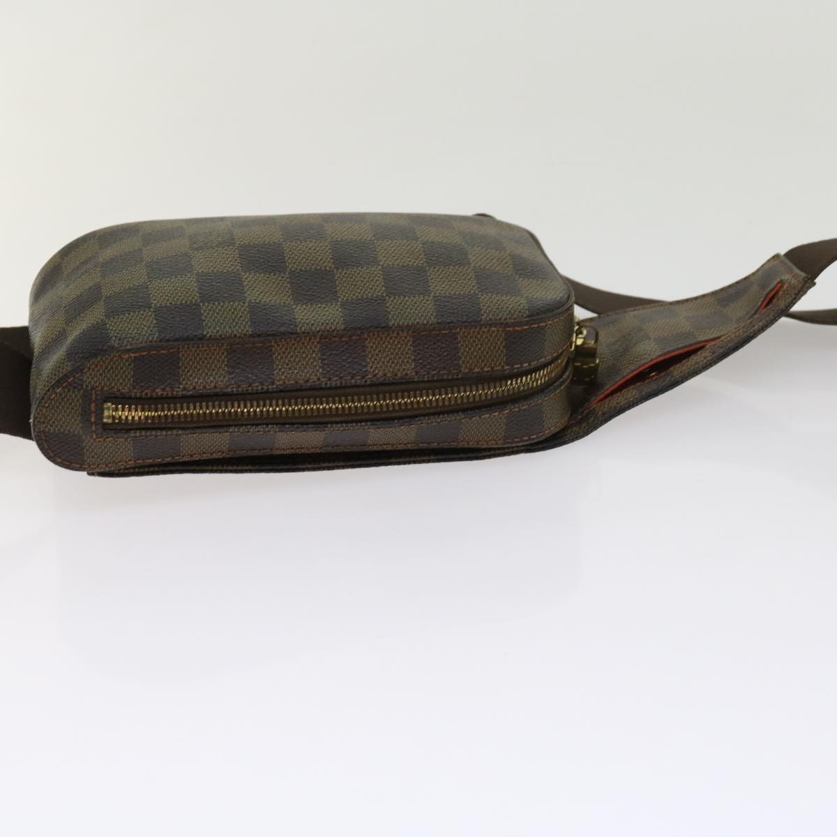 LOUIS VUITTON Damier Ebene Geronimos Shoulder Bag N51994 LV Auth 36095