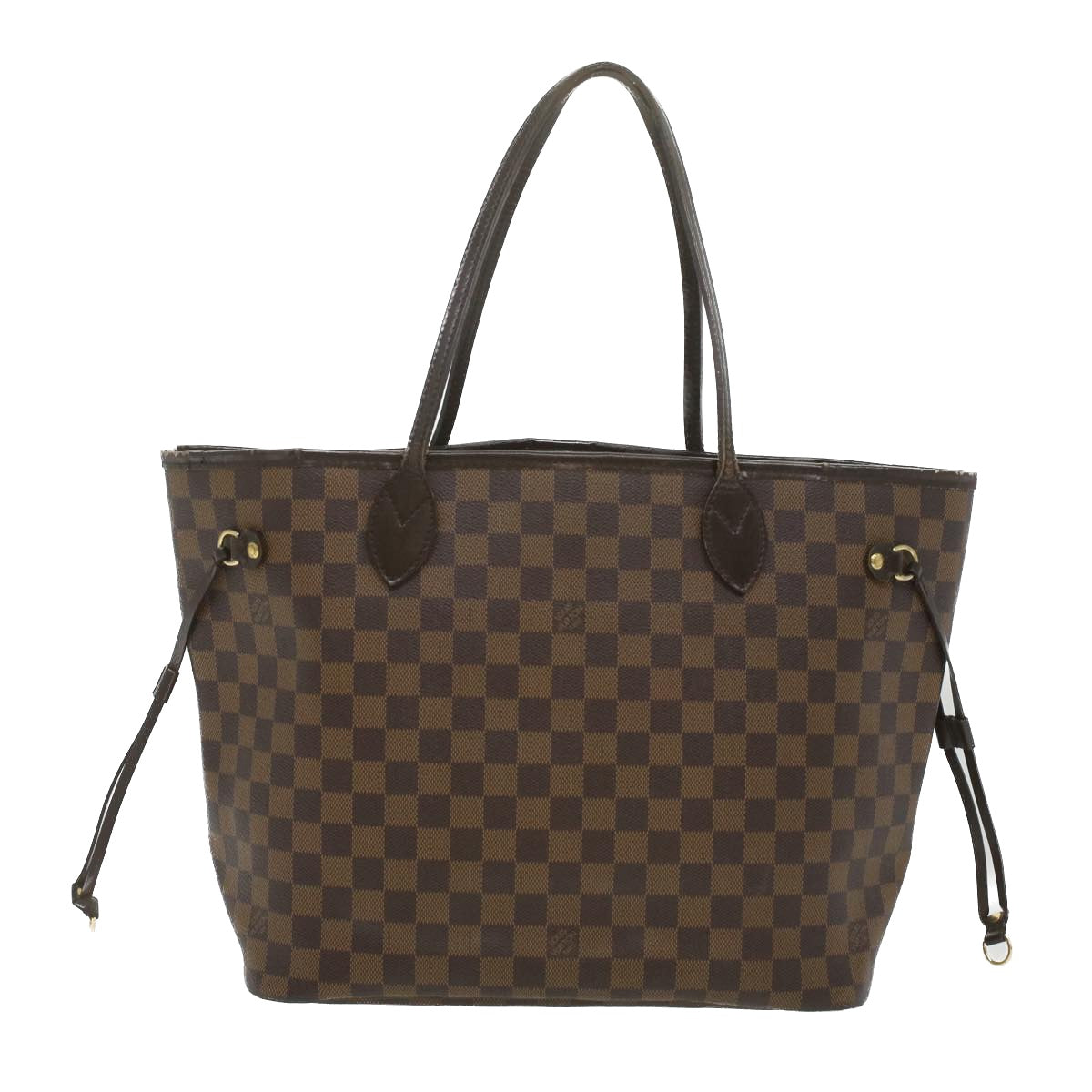 LOUIS VUITTON Damier Ebene Neverfull MM Tote Bag N51105 LV Auth 36107 - 0