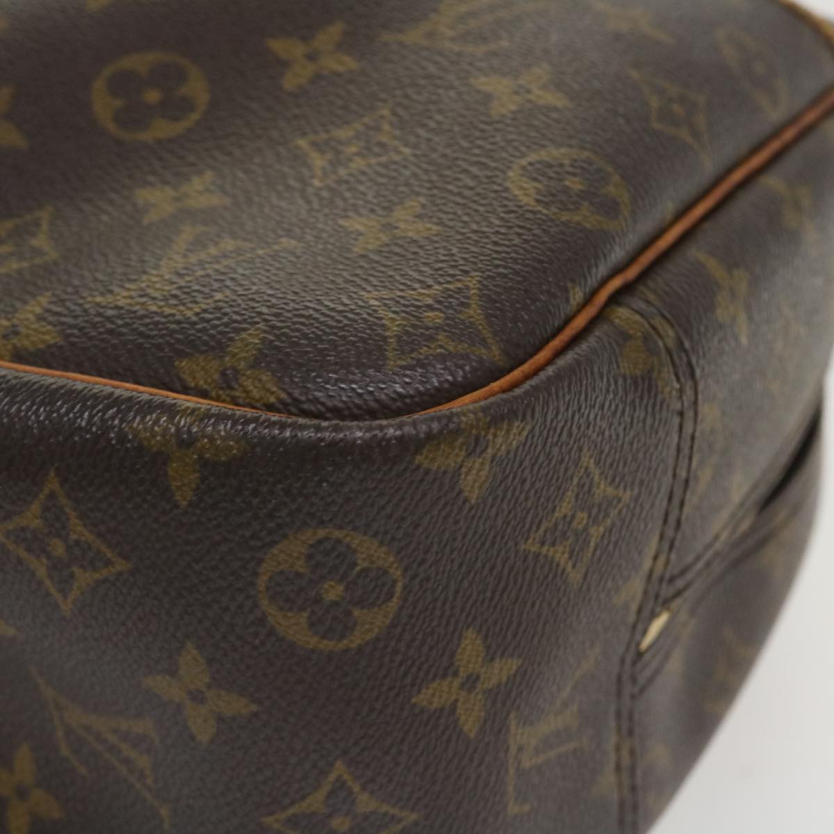 LOUIS VUITTON Monogram Deauville Hand Bag M47270 LV Auth 36110