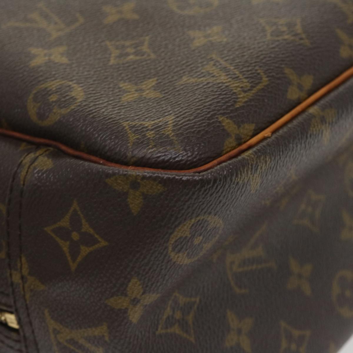 LOUIS VUITTON Monogram Deauville Hand Bag M47270 LV Auth 36110