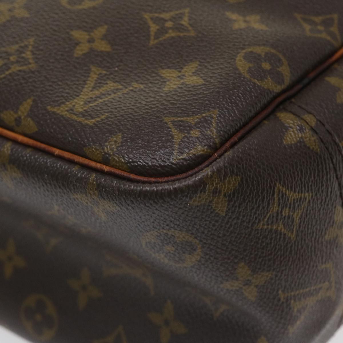 LOUIS VUITTON Monogram Deauville Hand Bag M47270 LV Auth 36110