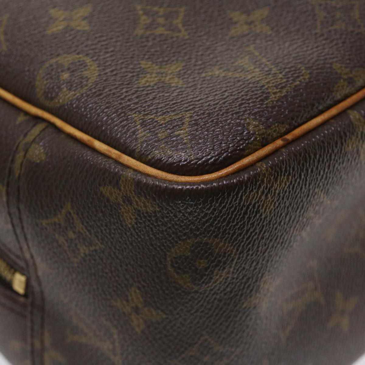 LOUIS VUITTON Monogram Deauville Hand Bag M47270 LV Auth 36110