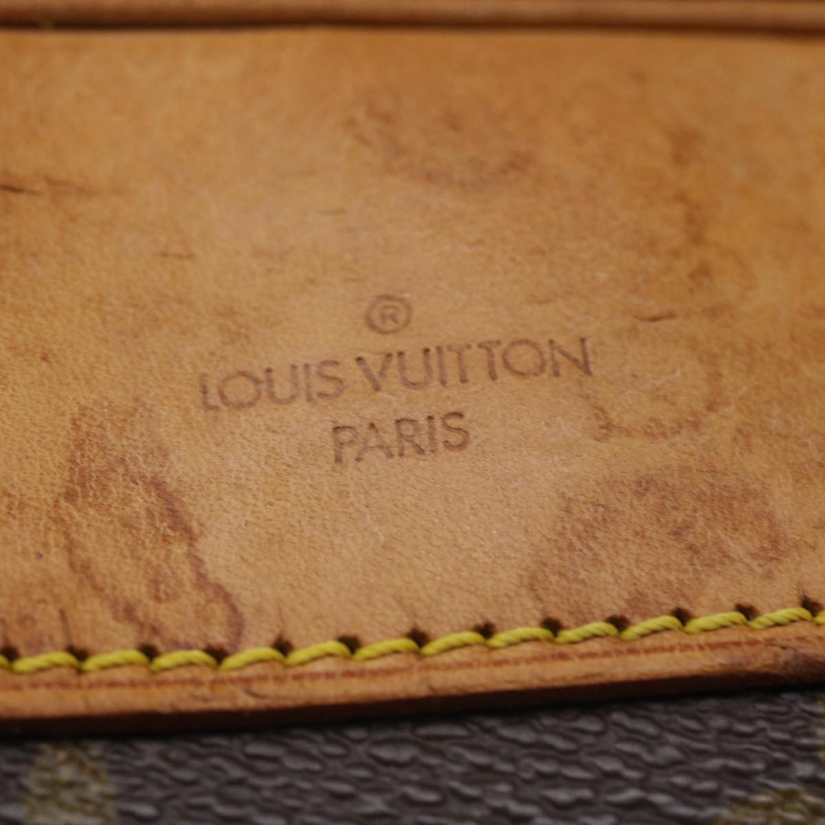 LOUIS VUITTON Monogram Deauville Hand Bag M47270 LV Auth 36110