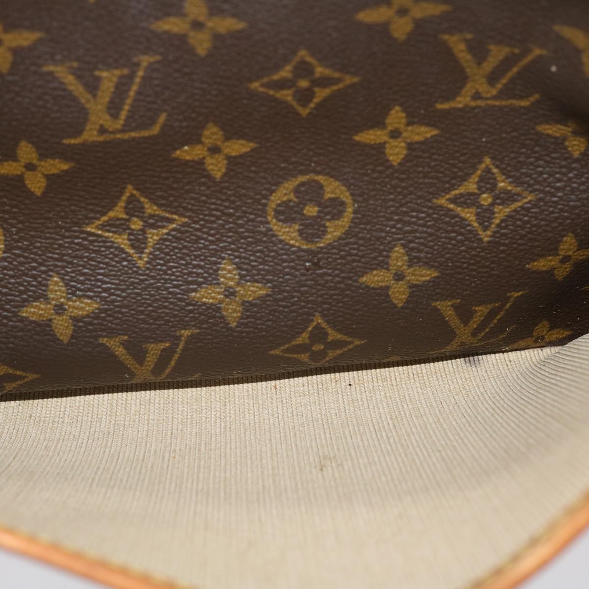 LOUIS VUITTON Monogram Deauville Hand Bag M47270 LV Auth 36110