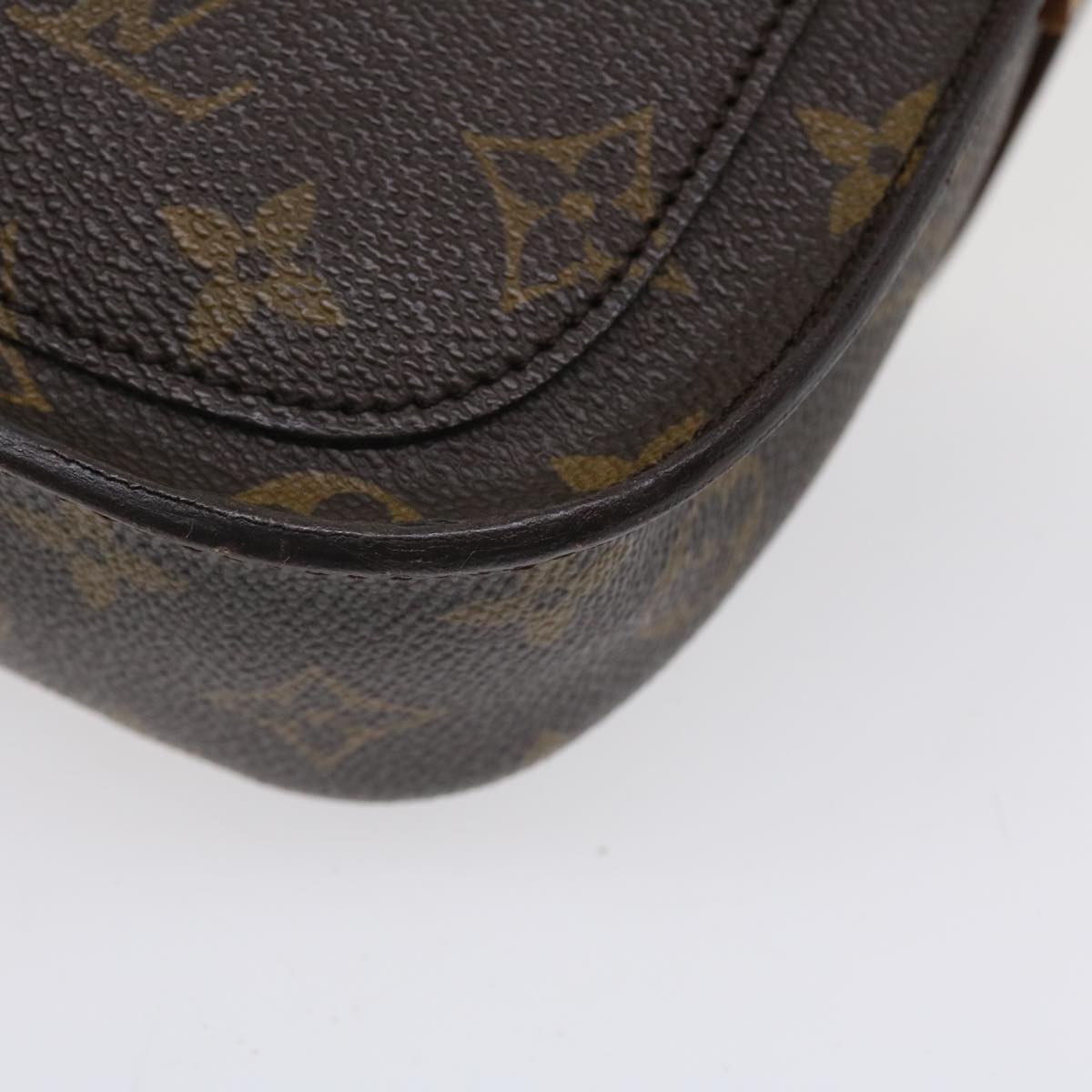 LOUIS VUITTON Monogram Saint Cloud MM Shoulder Bag M51243 LV Auth 36114