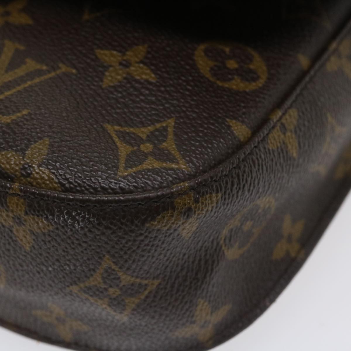 LOUIS VUITTON Monogram Saint Cloud MM Shoulder Bag M51243 LV Auth 36114