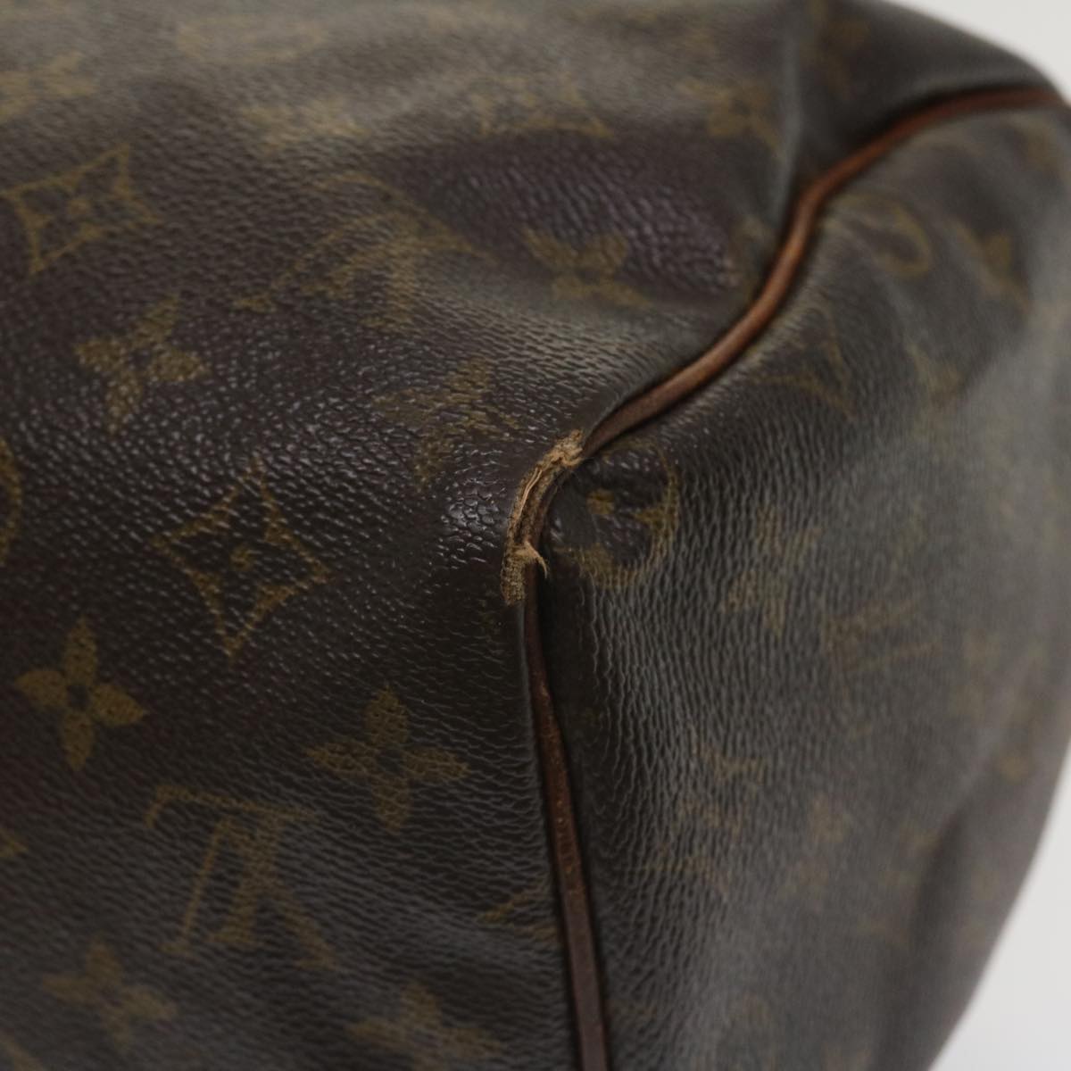 LOUIS VUITTON Monogram Speedy 30 Hand Bag M41526 LV Auth 36115