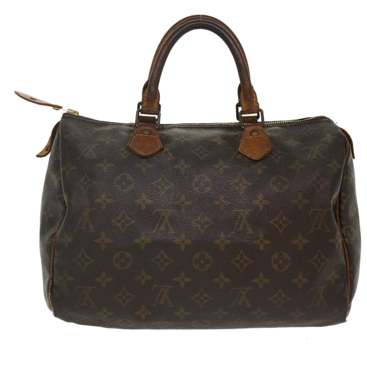 LOUIS VUITTON Monogram Speedy 30 Hand Bag M41526 LV Auth 36115