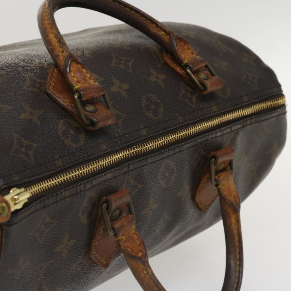 LOUIS VUITTON Monogram Speedy 30 Hand Bag M41526 LV Auth 36115