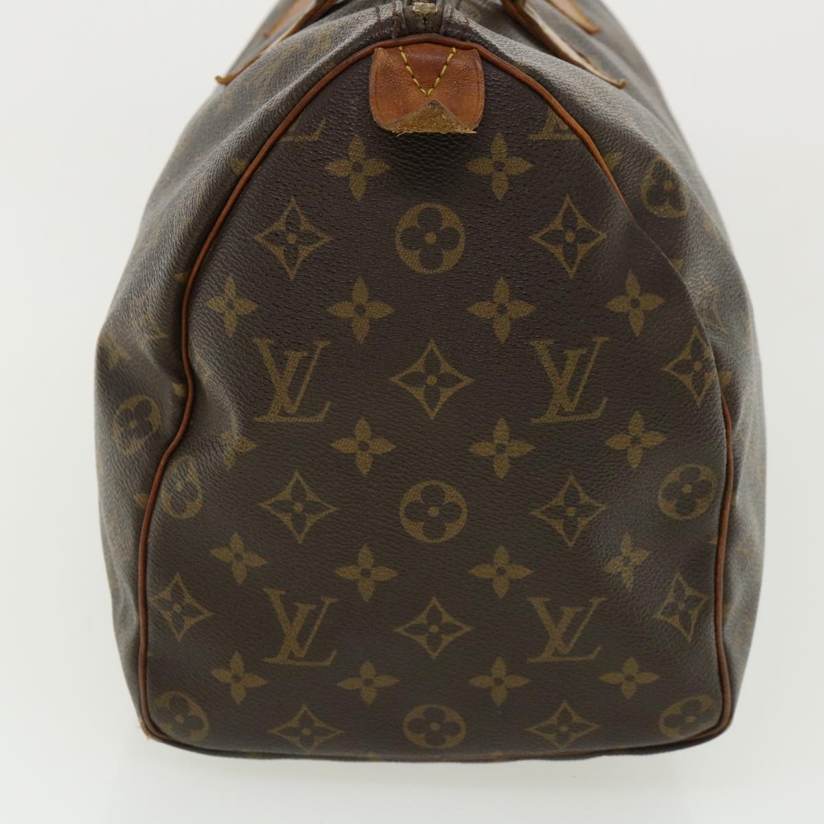 LOUIS VUITTON Monogram Speedy 35 Hand Bag M41524 LV Auth 36116