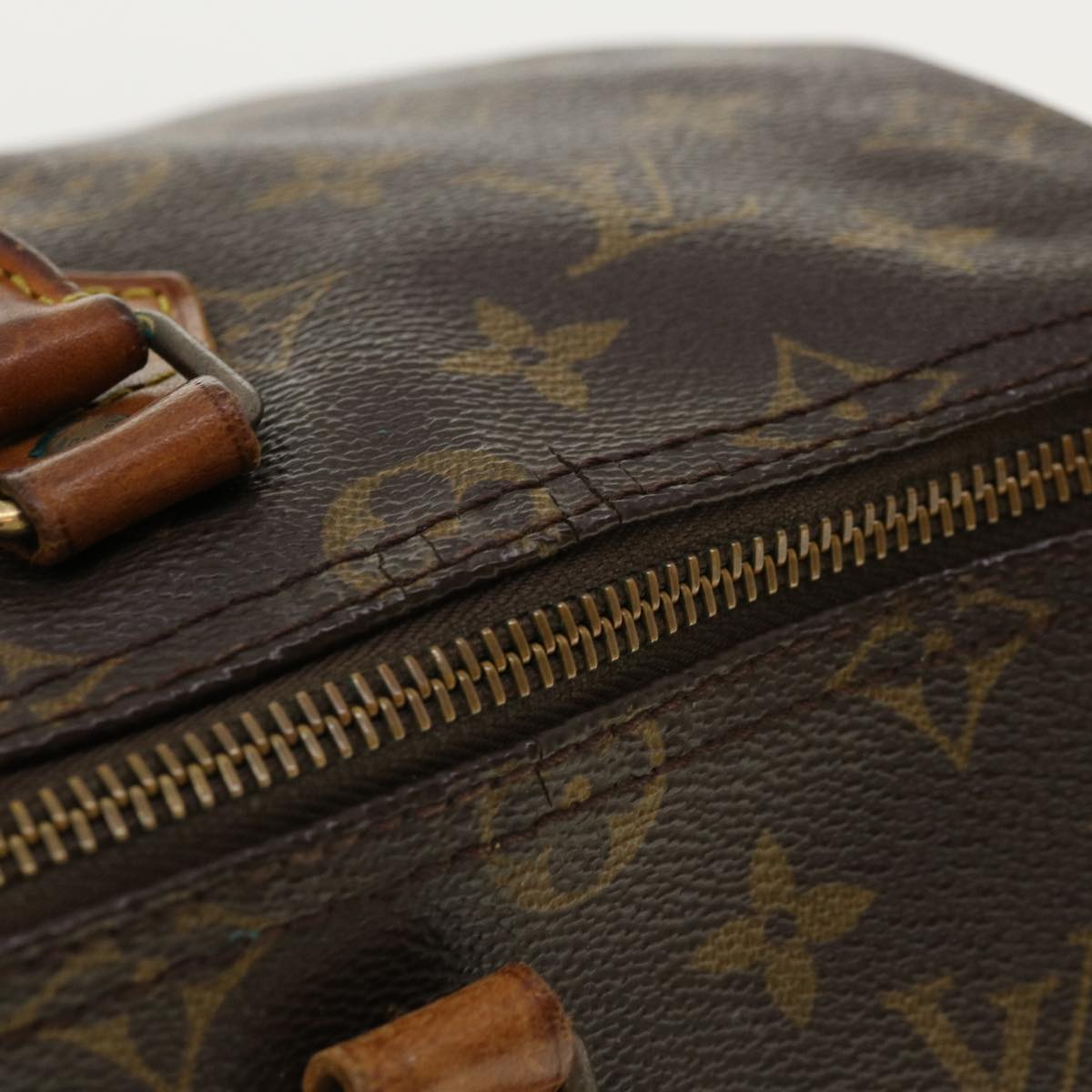 LOUIS VUITTON Monogram Speedy 35 Hand Bag M41524 LV Auth 36116