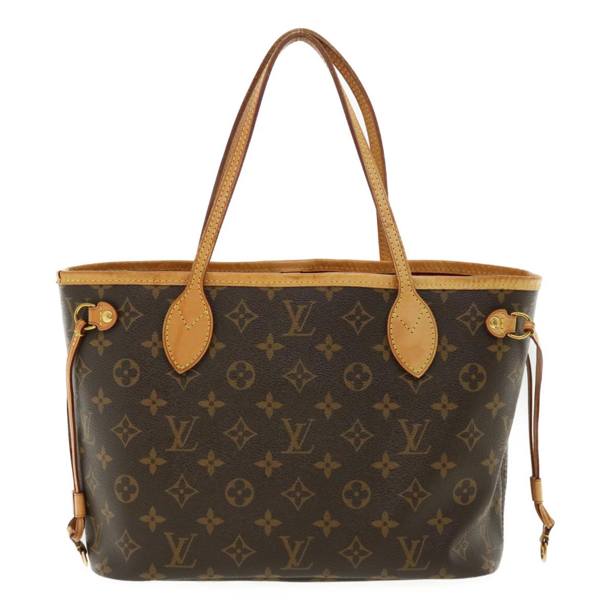 LOUIS VUITTON Monogram Neverfull PM Tote Bag M40155 LV Auth 36130 - 0