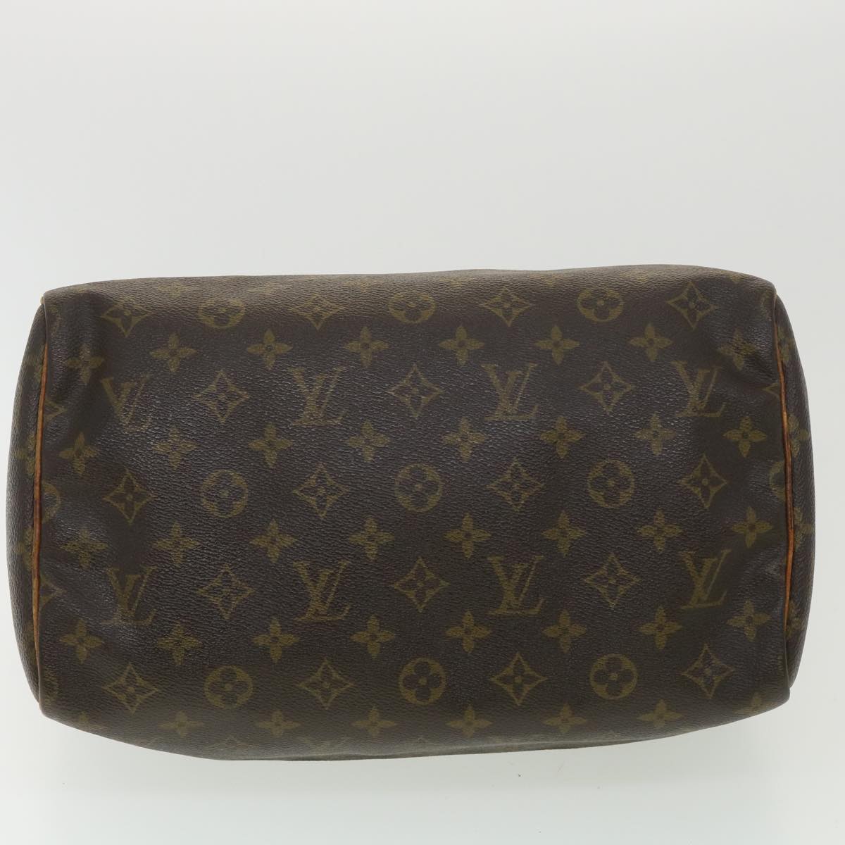 LOUIS VUITTON Monogram Speedy 30 Hand Bag M41526 LV Auth 36131