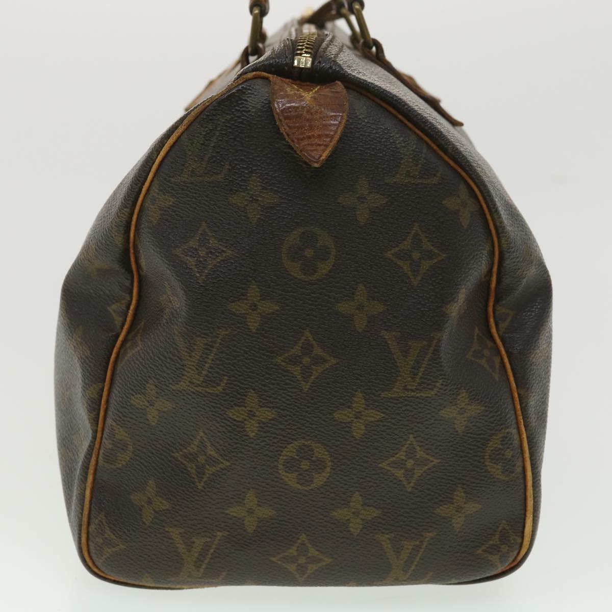 LOUIS VUITTON Monogram Speedy 30 Hand Bag M41526 LV Auth 36131