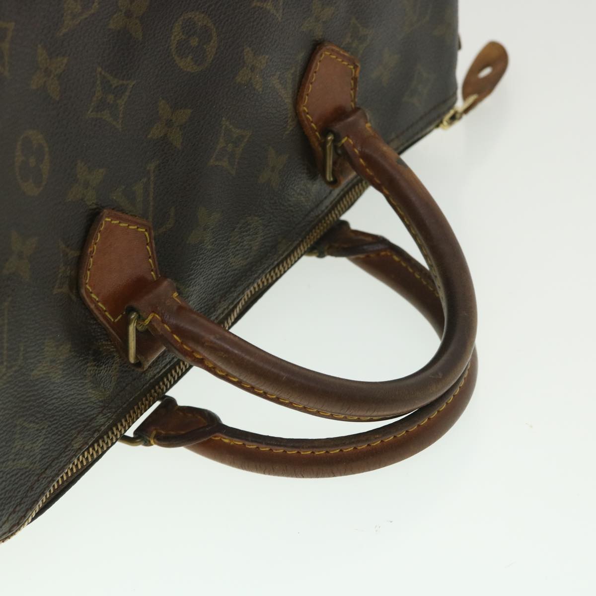 LOUIS VUITTON Monogram Speedy 30 Hand Bag M41526 LV Auth 36131