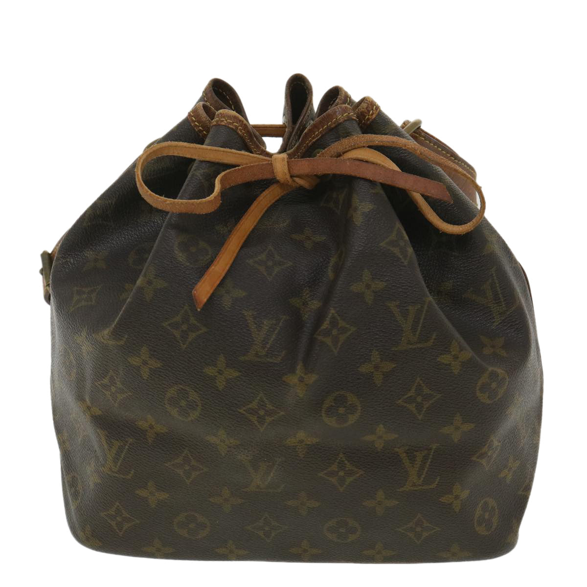 LOUIS VUITTON Monogram Petit Noe Shoulder Bag M42226 LV Auth 36140