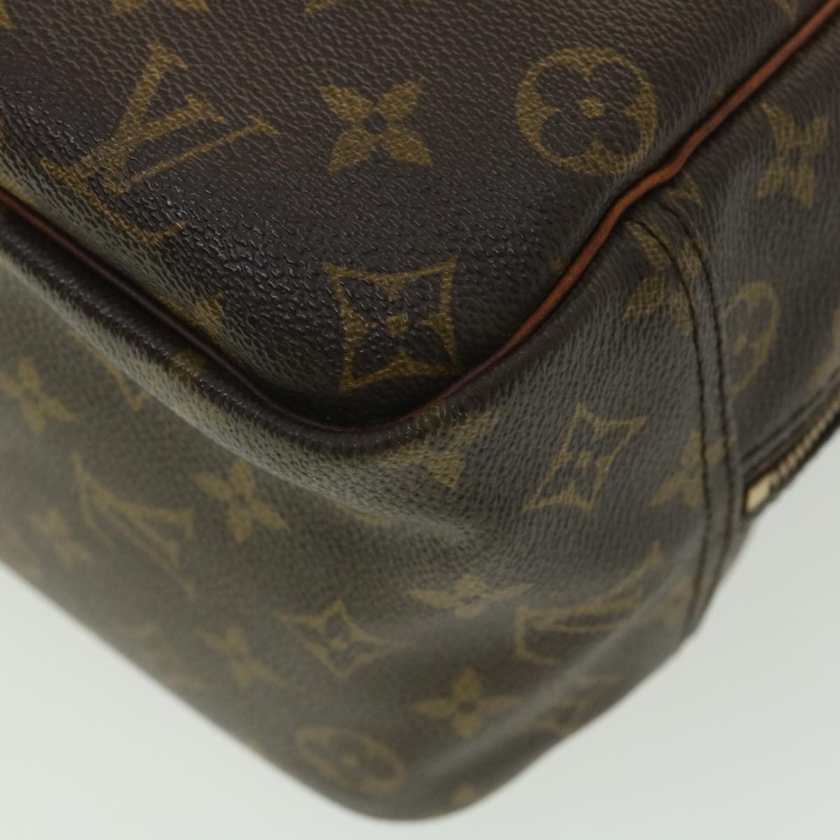 LOUIS VUITTON Monogram Deauville Hand Bag M47270 LV Auth 36141