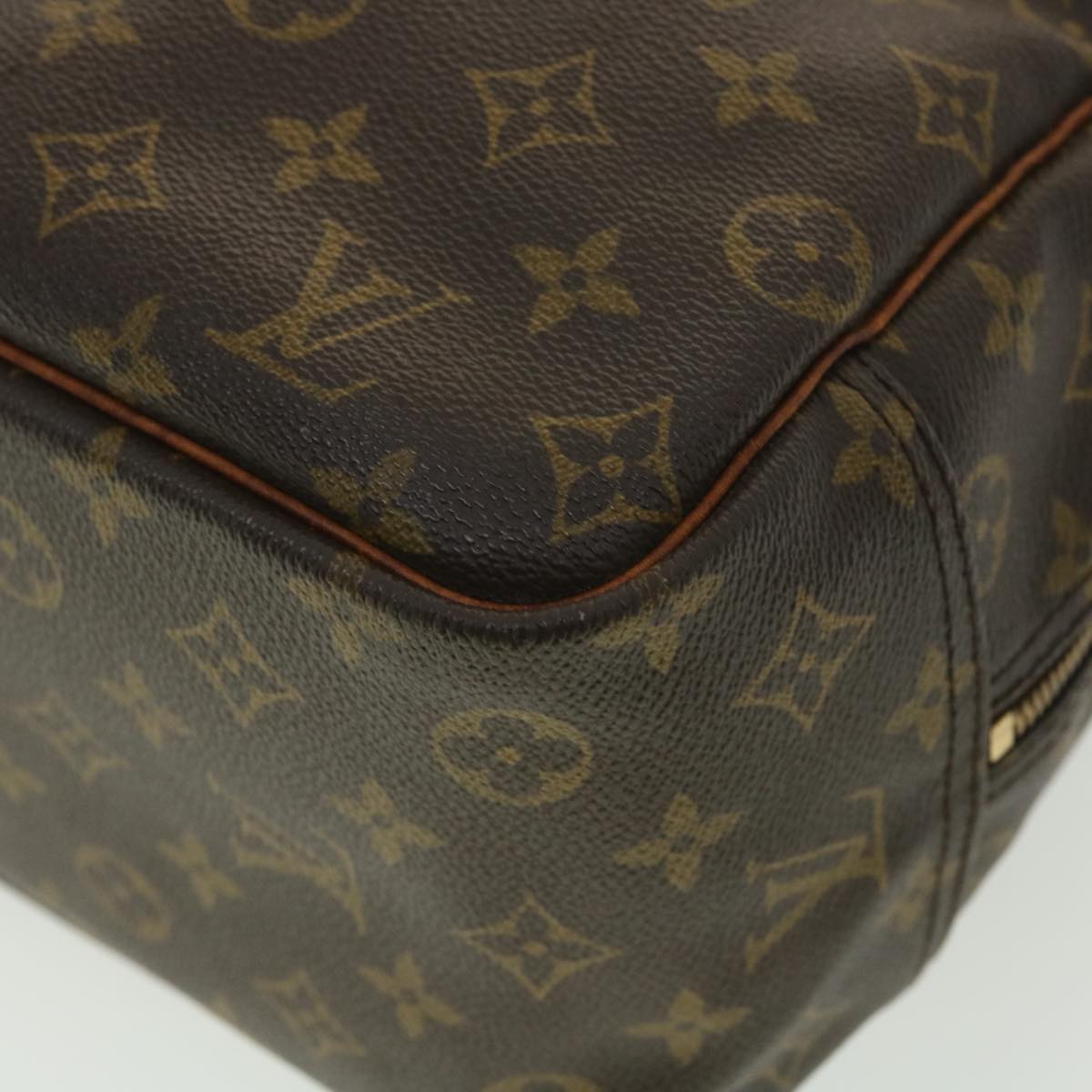 LOUIS VUITTON Monogram Deauville Hand Bag M47270 LV Auth 36141