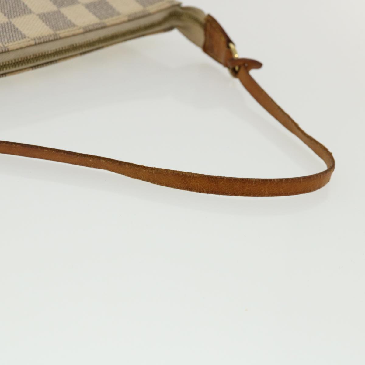 LOUIS VUITTON Damier Azur Pochette Accessoires Pouch N51986 LV Auth 36144